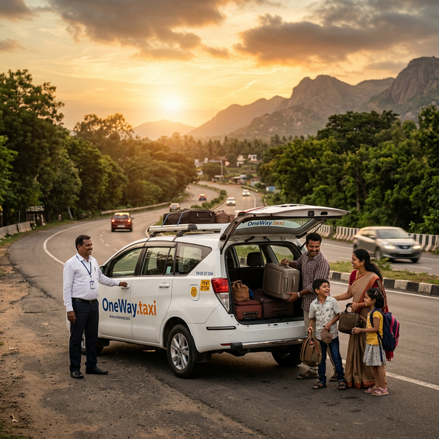 OneWay Taxi - Tamil Nadu One Way Drop Taxi Service